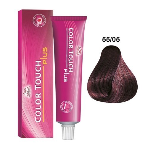 Wella Color Touch Plus 60ml Senza Ammoniaca Tinta Intensiva Ctp 5505 Hellbraun Inr Natur Mahagon