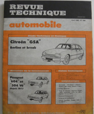 Revue technique Citroen GSA