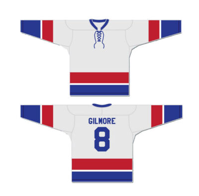 Rare Movie Happy Gilmore #8 Hockey Jersey Sandler Embroidered