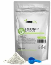 NVS 100% PURE L-THEANINE POWDER USP GRADE ENERGY STRESS ANXIETY MOOD NONGMO USA