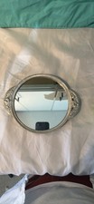 Elias Extra FinePewter Silver Footed Mirror Vanity Tray Made In USA Sale
