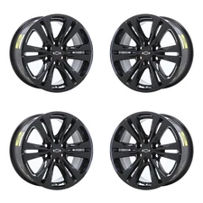 17" Chevrolet Colorado Gloss Black Exchange Wheels Rims Factory OEM 14027 202...