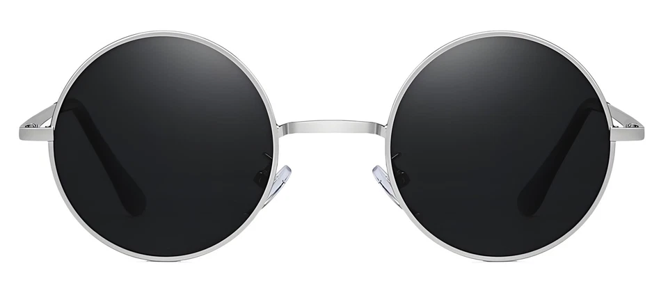 Retro Runde Polarisierte Sonnenbrillen 60er/70er Jahre Herren Damen – Lennon ... - Bild 2 von 4