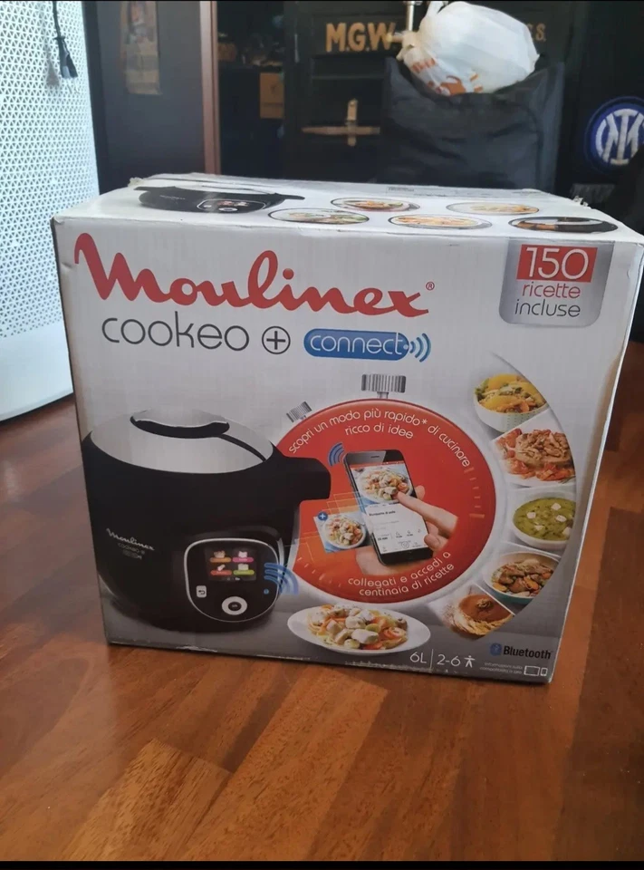 Moulinex Cookeo+ Connect Smart Multi Robot da Cucina - Nero Come Nuovo - Immagine 2 di 4