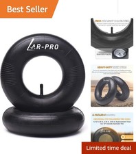 4.10/3.50-4 Inner Tubes - 12-Ply Durability and Airtight Seal - 2-Pack