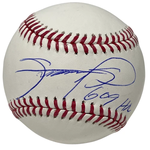 Sammy Sosa Signed Autographed ROMLB Baseball w/ 609 HR Beckett Witness BAS COA