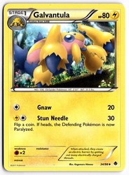 Galvantula 34/98 Emerging Powers Uncommon Pokemon Card