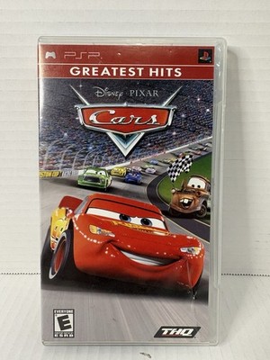 Disney Pixar Cars PSP Sony PlayStation Portable  w/ Manual CIB
