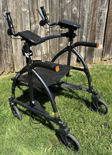 UPWalker H200-LNS Stand Up Upright Rolling Walker Rollator by LifeWalker 350 lb