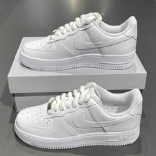 Nike Air Force 1 Low Top "Triple White" Men's White Sports Classic Sneaker