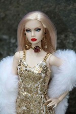 integrity toys OOAK Repaint Poppy Parker Custom Art Doll Head