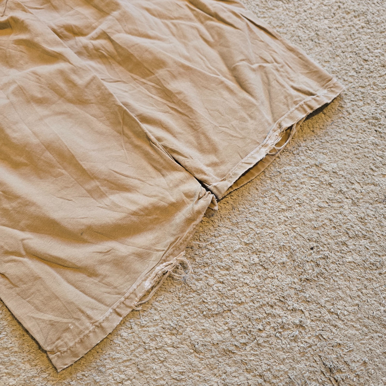 Carhartt Men's 33 x 30 Pants Brown Carpenter Loose Work Dungaree Fit B151 DKH image 2