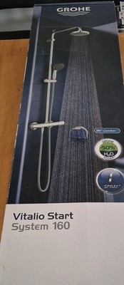 Comfort Dusche GROHE Vitalio Start 160 Duschsystem mit  Thermostatbatterie NEU