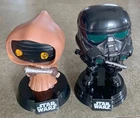 FUNKO POP STAR WARS IMPERIAL DEATH TROOPER #154 AND JAWA #20 Bobble Head