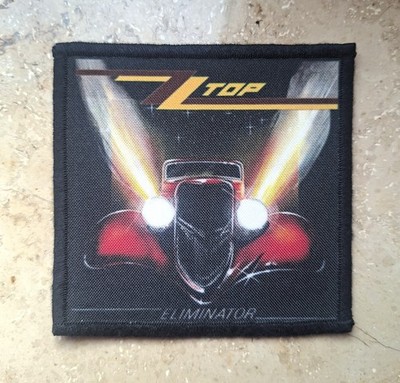 PATCH / AUFNÄHER -- ZZ TOP - ELIMINATOR -- BLUES ROCK / HARD ROCK