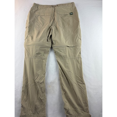 Rei Co Op Damen 12 Petite Cargo Convertible Zip Off Wanderhose Khaki - Bild 2 von 9