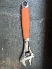 Snap-on Fadh12bo 12 Flank Drive Plus Adjustable Wrench Orangeused