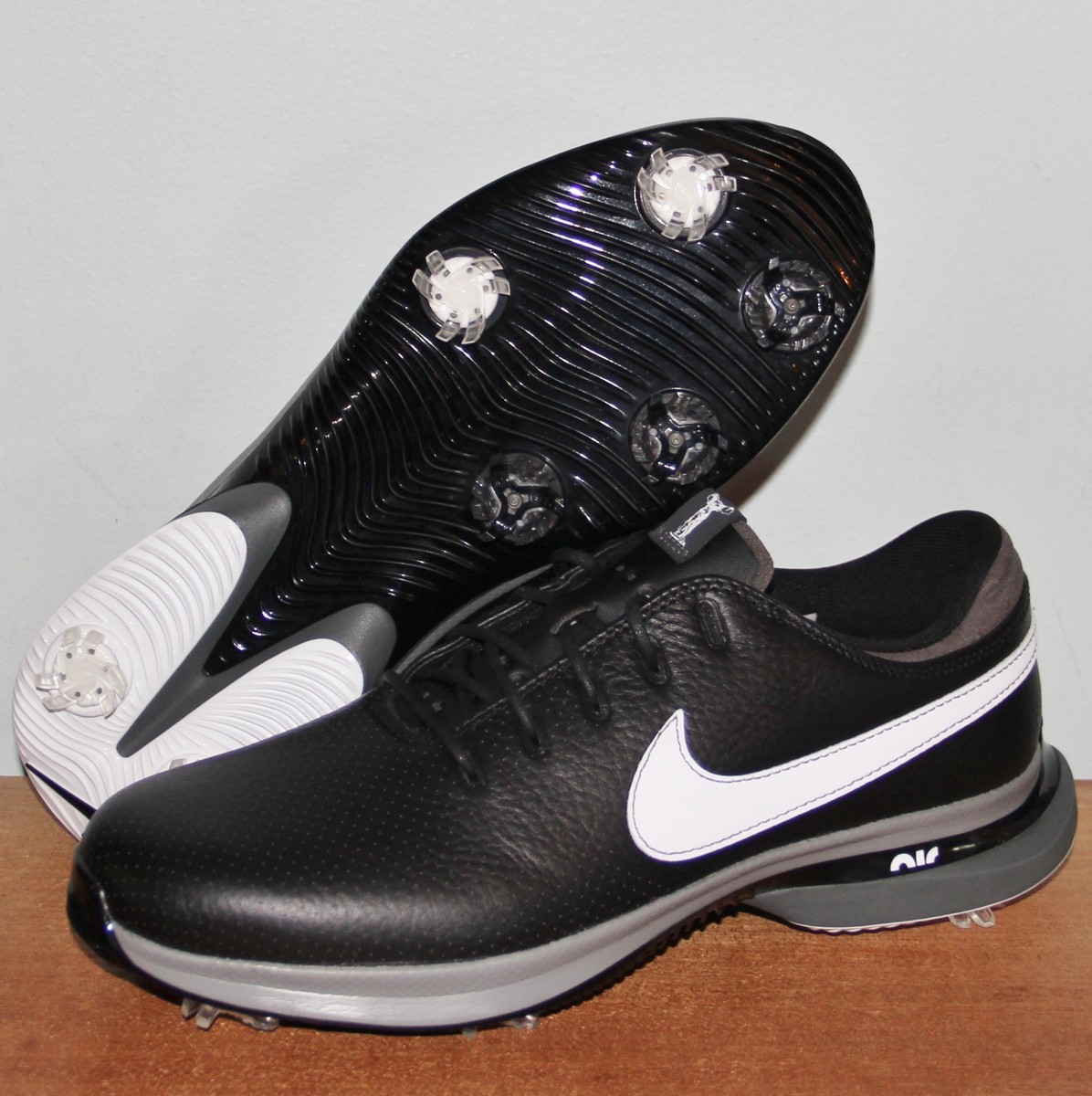 Nike Air Zoom Victory Tour 3 Mens Golf Cleats DV6798-010 Black Grey Size 6.5 New s-l400.jpg main image 4