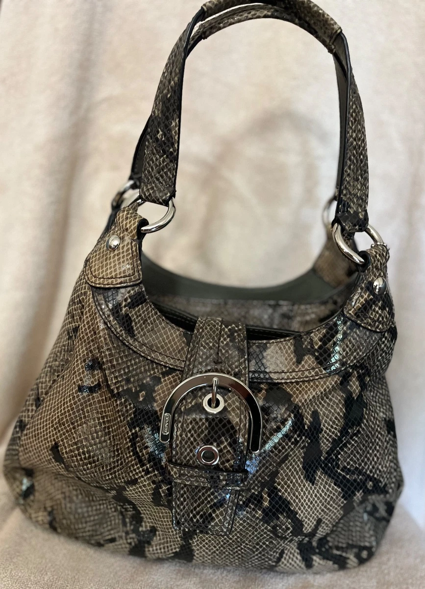 Coach Python Bags & Handbags for Women for sale | eBay