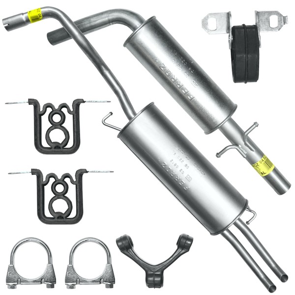 Set Auspuffanlage Auspuff FüR Skoda Octavia 1 I 1U 1.6 Kombi SchräGheck-image