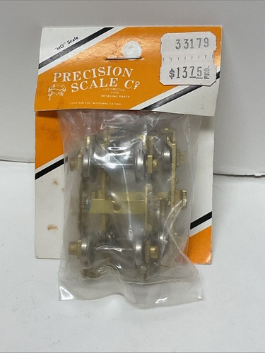 Precision Scale 33179 HO Brass PRR 4 Wheel passenger trucks R-50B 2D5P2 ...
