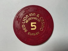 5 Red Lion Inn & Casino, Winnemucca, NV - No Cash Value