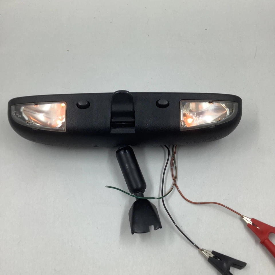 2000-05 Mitsubishi Eclipse Coupe OEM Inside Interior Rear View Mirror Lighted - Image 3 of 4
