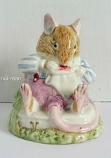 RARE ROYAL DOULTON BRAMBLY HEDGE MR TOADFLAX DBH 10A RUDE VERSION TAIL AT FRONT
