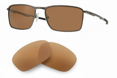 newpolar lentes polarizadas de repuesto para Oakley conductor 6 marrón