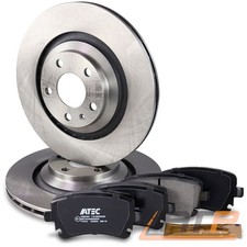 BREMSSCHEIBEN BELÜFTET Ø330 + BREMSBELÄGE HINTEN FÜR AUDI A6 4F C6 04-11