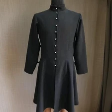 New Cossack Officer Reproduction Russian WW1 1914 Uniform Black cassock coat