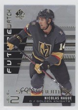 2019-20 SP Authentic Spectrum FX Future Watch Level 2 Bounty Nicolas Hague g6p