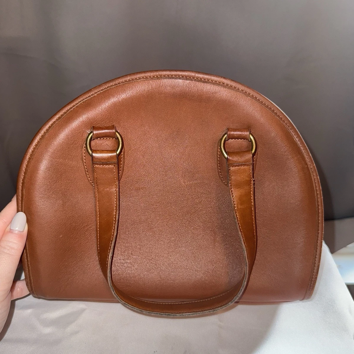 バッグ vintage COACH Boston handbag leather Vintage Coach Boston Bag