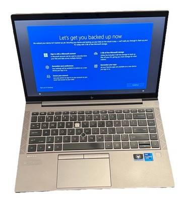 HP ZBook Firefly 14 G8 FHD i7-1185G7 @ 3.0GHz 16GB 512GB  W10 Laptop *SEE DESC*