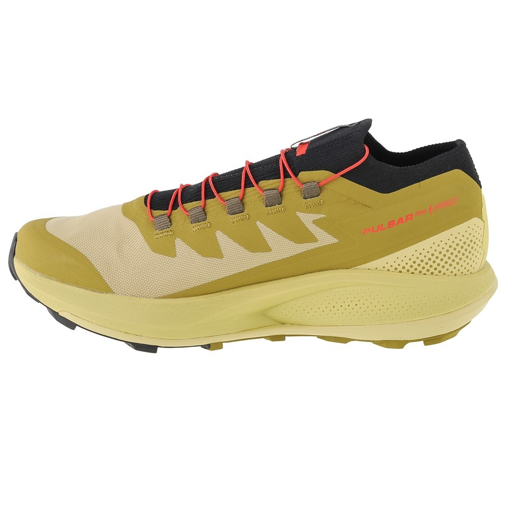 Scarpe Da trekking Uomo Salomon Pulsar Trailpro 415936 Olivina Beige