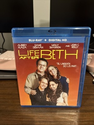 Life after Beth (Blu-ray, 2014) Aubrey Plaza John C Reilly Anna Kendrick Horror
