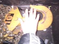  20,000 LBS/10 Ton Capacity Crain Hook With Appx. 45 Ft. Of Heavy Duty Chain.