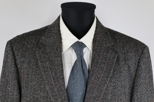 Hugo Boss grau-buntes Tweed-Sakko Gr.102/L Wollmischung Top Zustand - Bild 2 von 11