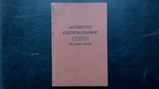 William H. Crouse Automotive Electrical Equipment Textbook Vintage Shop
