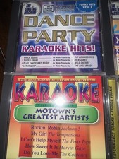 Vintage Karaoke CD  s 4 - Funky, Motown, Country, 60  s