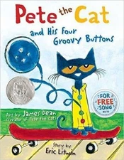 Pete the Cat and His Four Groovy Buttons by Litwin, Eric
