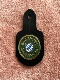 Polizei Bayern Bayr. Grenzpolizei Bundespolizei SEK GSG9 BKA BFE Brustanhänger
