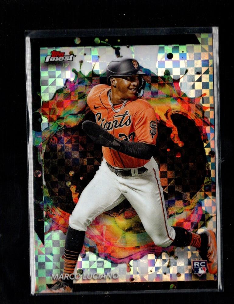 2024 Finest #276 Marco Luciano Checkerboard Refractors