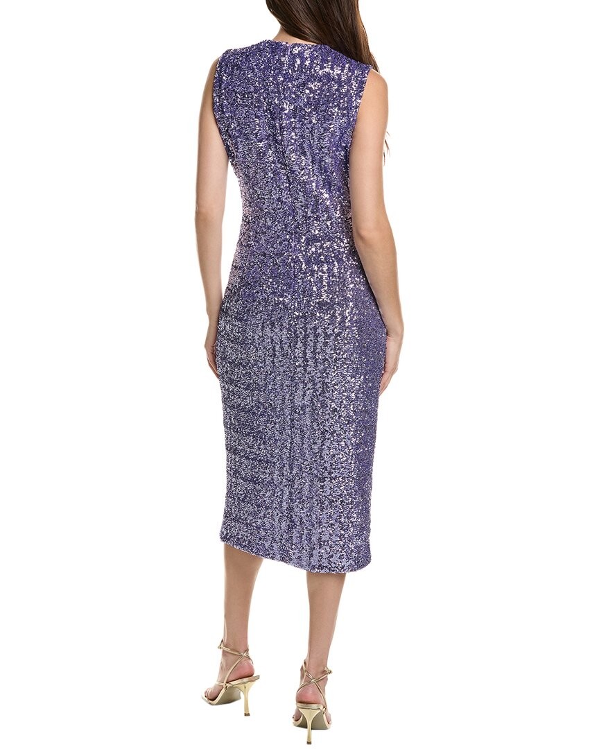 Michael Kors Collection Sequin Sheath Dress Women's  12 thumbnail 2