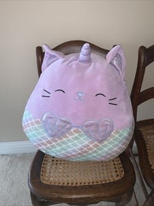 16” KellyToy Original Squishmallows ANYA the Caticorn Mermaid