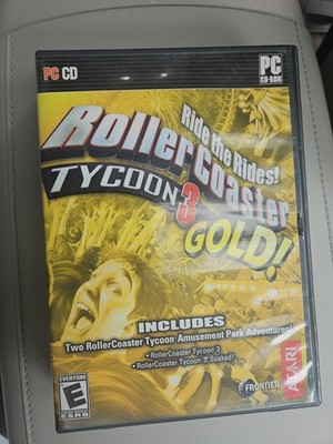 RollerCoaster Tycoon 3: Gold (PC, 2005)