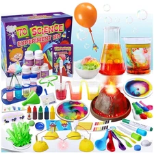 Interactive 70 Lab Experiments Science Kit for Kids - A Fun Learning Tool