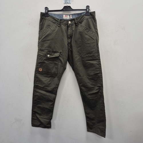 Fjallraven Greenland G-1000 Cargo Workwear Mid Trousers Pants Eu 50 W 33 - 34"
