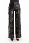Kaia Studded High Rise Leather Pant Black Classic THE NOLI SHOP