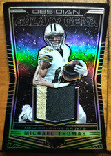 2018 Panini Obsidian 12/50 Michael Thomas Galaxy Gear 3-Color Patch #GG-18